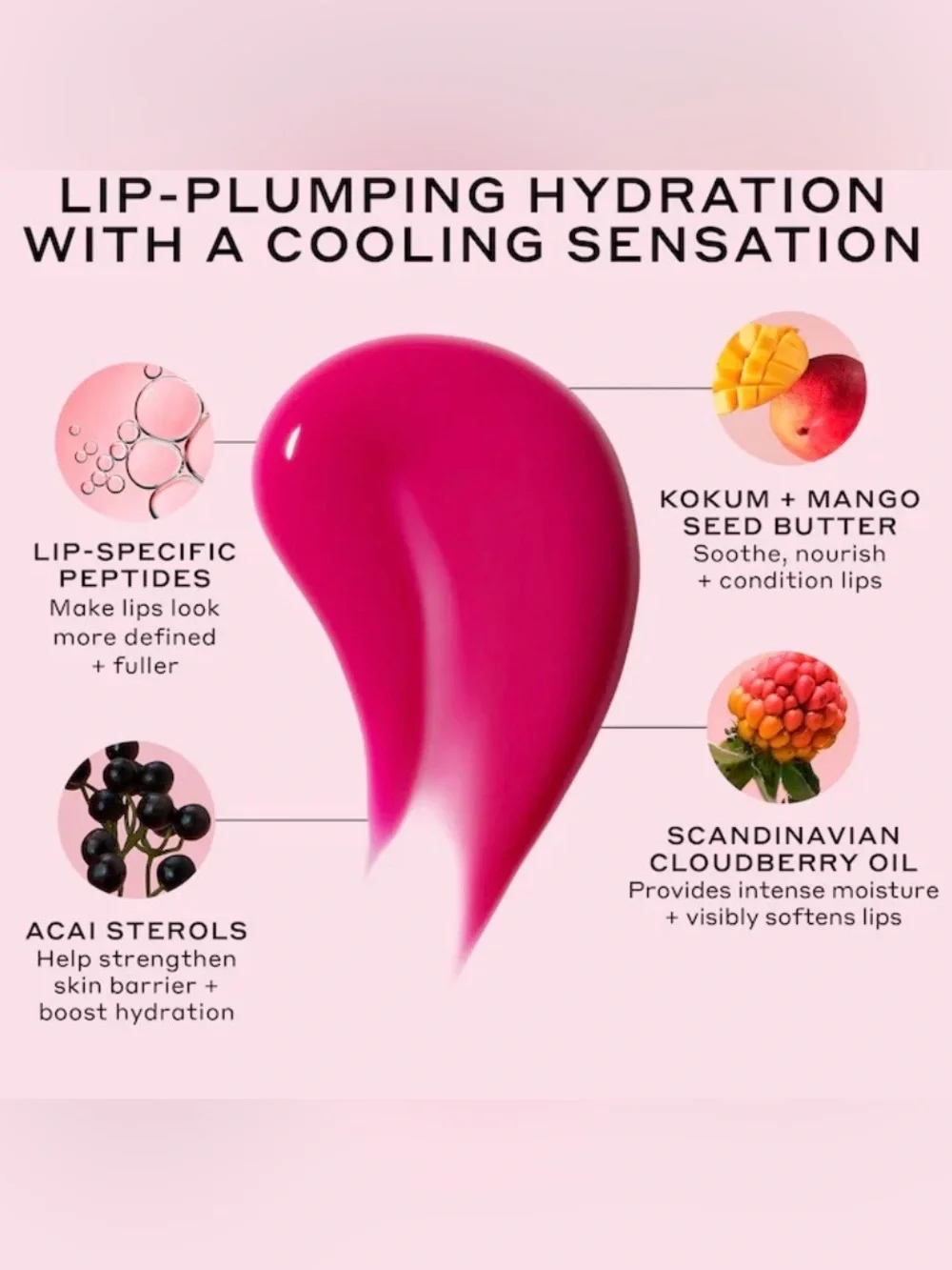 Ole Henriksen Pout Preserve Peptide Lip Treatment MALDIVES MELON CHILLER NIB